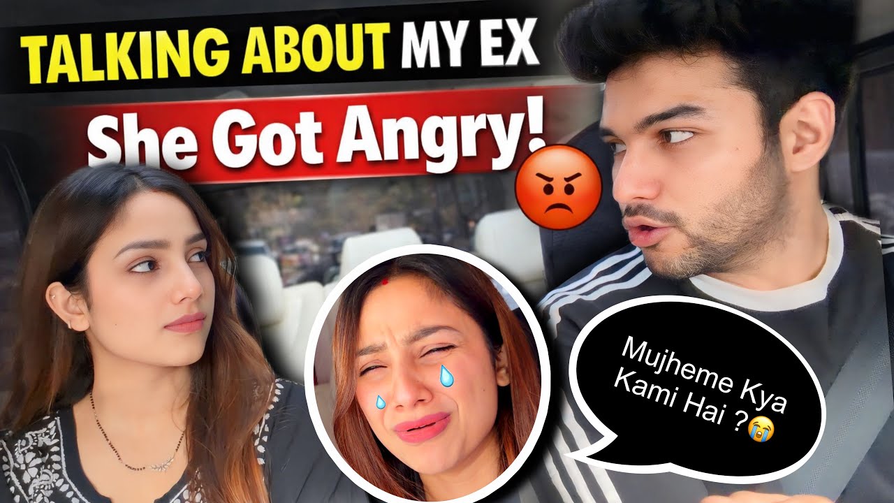 TALKING ABOUT MY EX IN FRONT OF MY WIFE 😰| Big Mistake ! @tusharshrutivlogs 