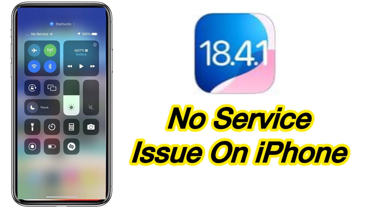 Fix No Service On iPhone ! iOS 18.4.1 Signal Problem on iPhone