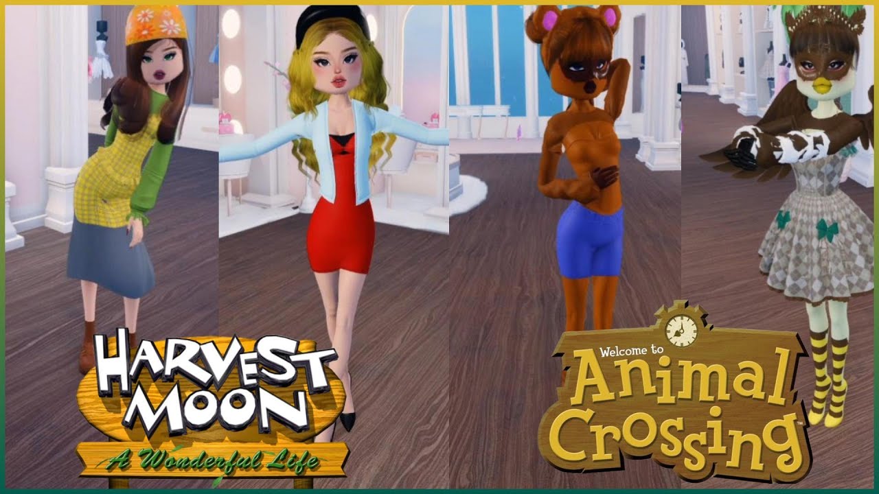 Recreating Video Game Characters In Dress To Impress
