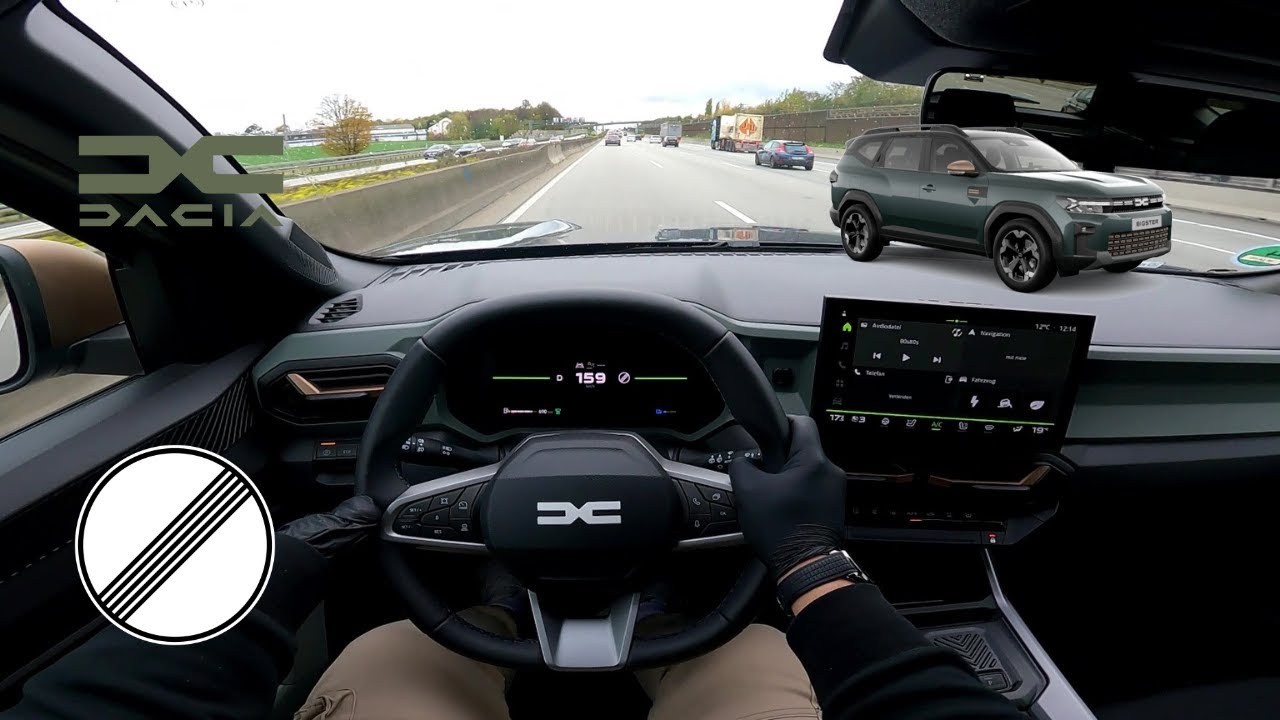 2025 Dacia Bigster | Hybrid | 155 HP | POV | Autobahn Speed Test + Real Driving Experience | 30k €