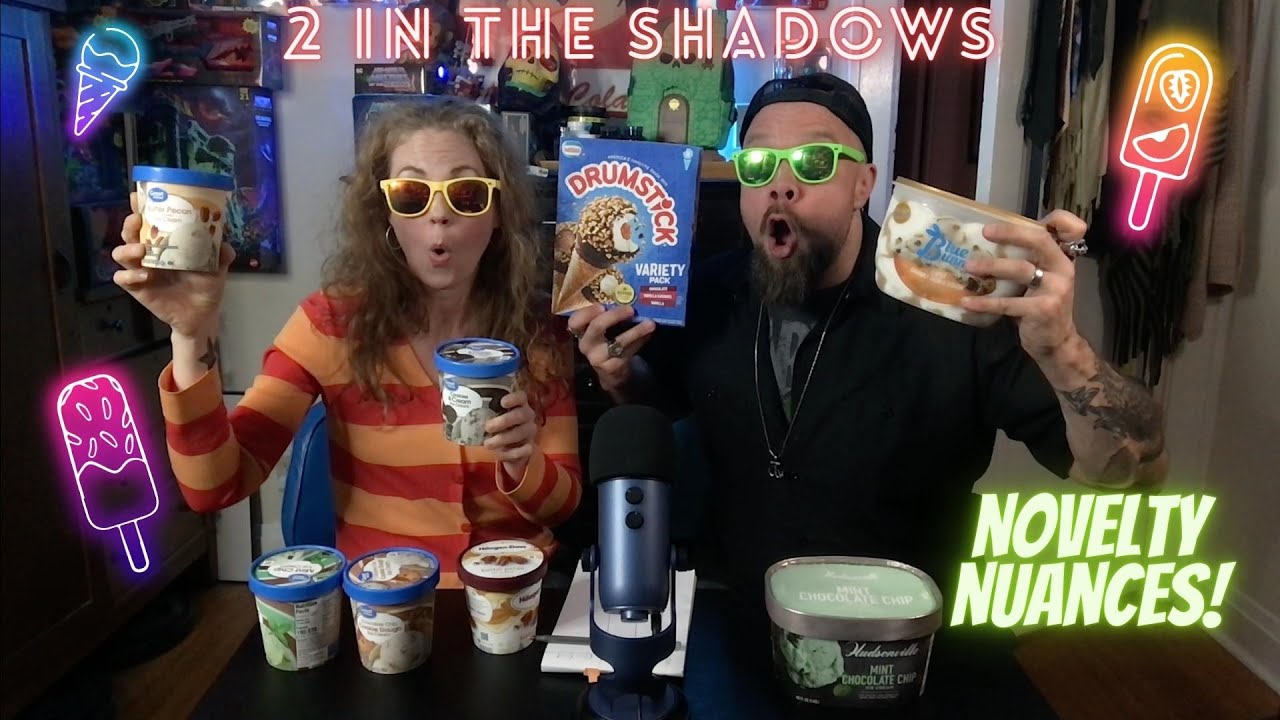 We Rate 7 Different Ice Cream Flavors And Different Novelties!