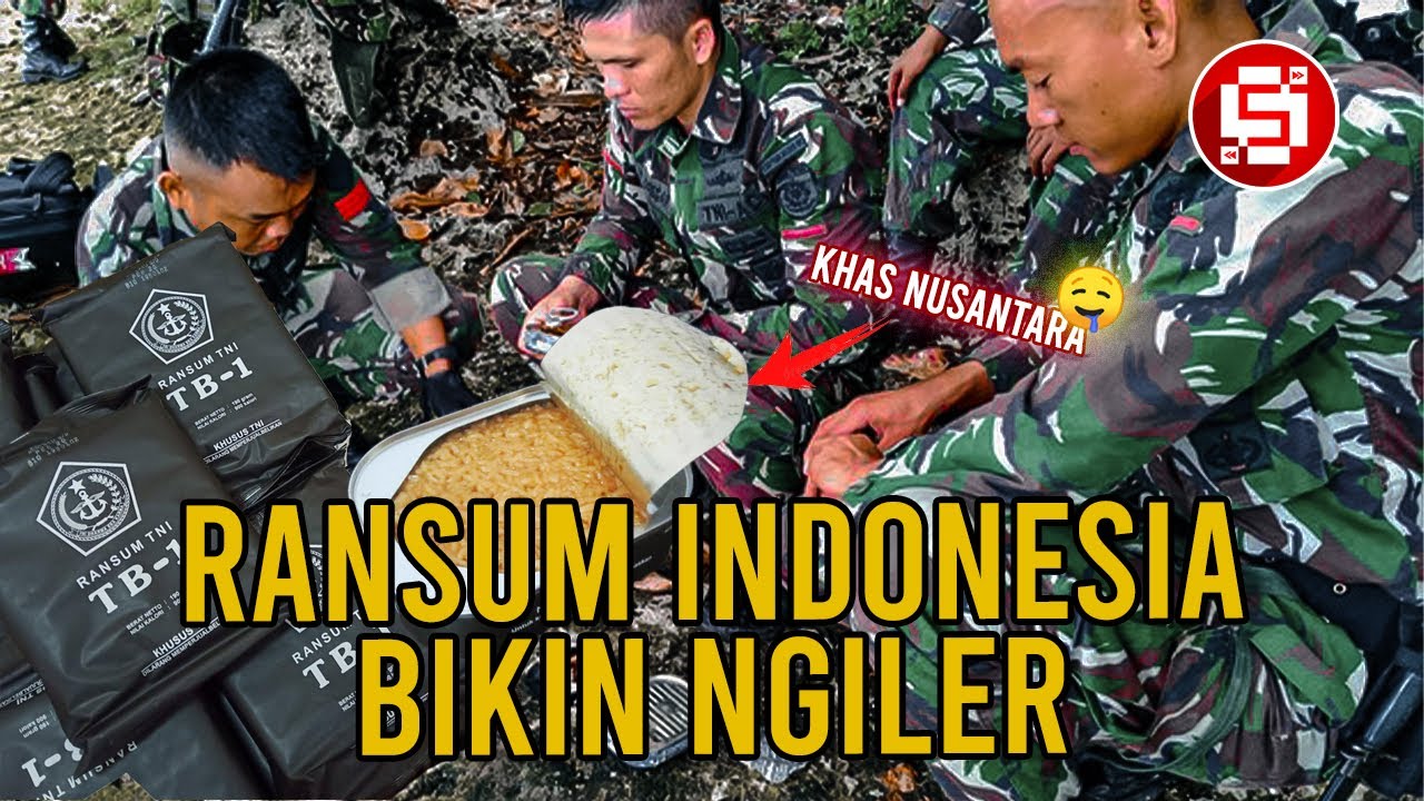 Ransum Indonesia Bikin Ngiler  !!! Inilah Ransum Militer Di Berbagai Dunia