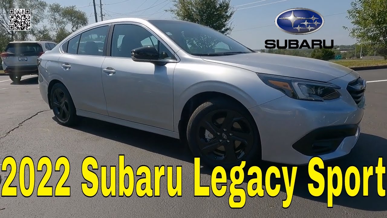 2022 Subaru Legacy Sport AWD Walkaround and Equipment