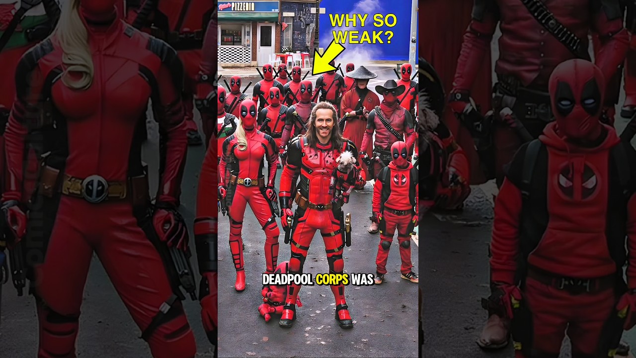 How Was Deadpool Corps So Easily Defeated ?😱#deadpool #wolverine #deadpoolandwolverine  #marvel #mcu