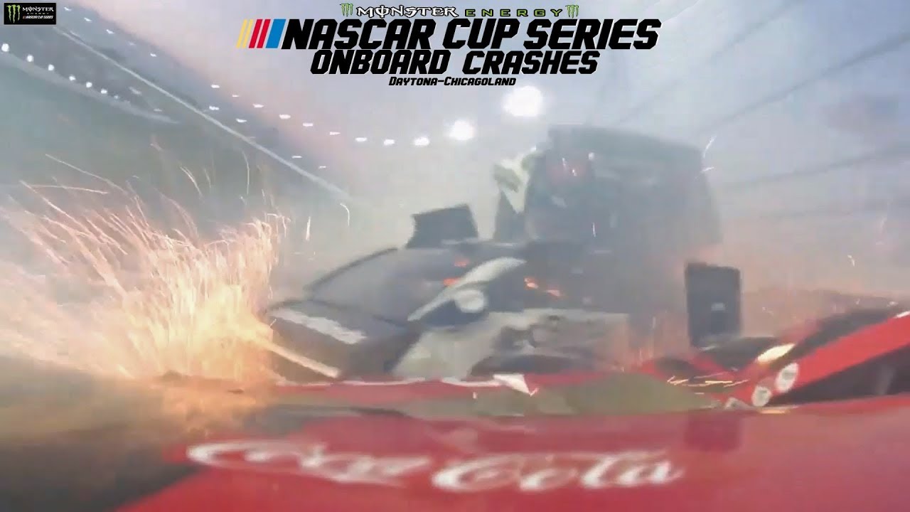2019 NASCAR Cup Series Onboard Crashes (Part 1)