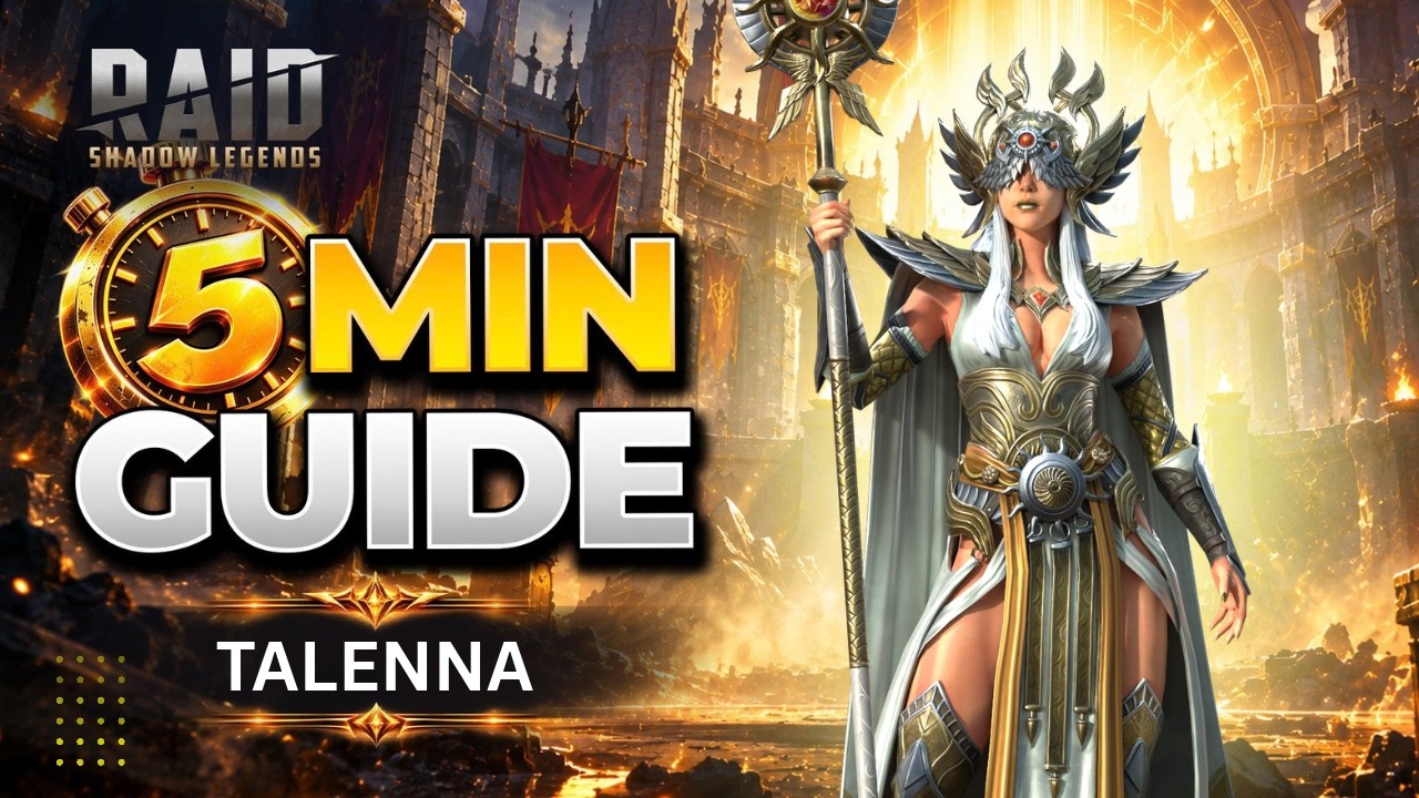 Talenna Soulseer | Лучшая сборка за 5 минут | Raid Shadow Legends