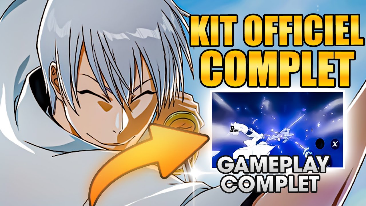 GIN LE GAMEPLAY COMPLET OFFICIEL DEVOILE ! SON KIT DE COMPETENCES COMPLET BLEACH SOUL RESONANCE