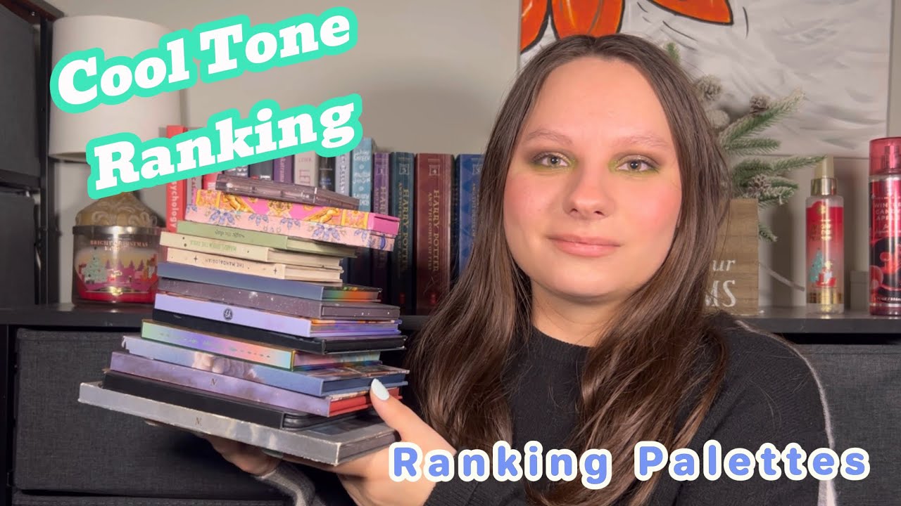 Ranking All My Cool Toned Palettes