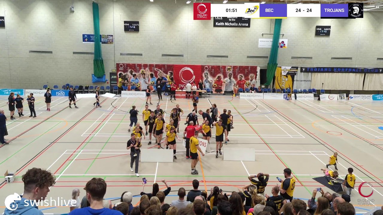 England Korfball Final 2023 - BEC VS TROJANS