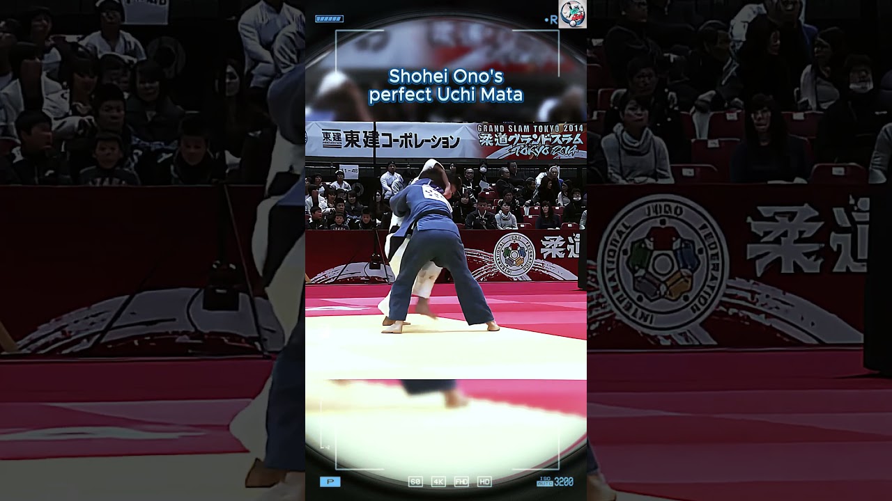 Shohei Ono's Uchi Mata: The Essence of Judo in Motion! 👀🏅 #shorts #judo