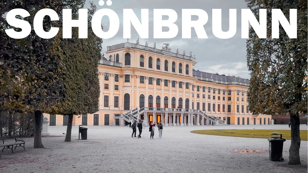 Vienna Autumn Walk 🍂 | Schönbrunn Park 4K Tour