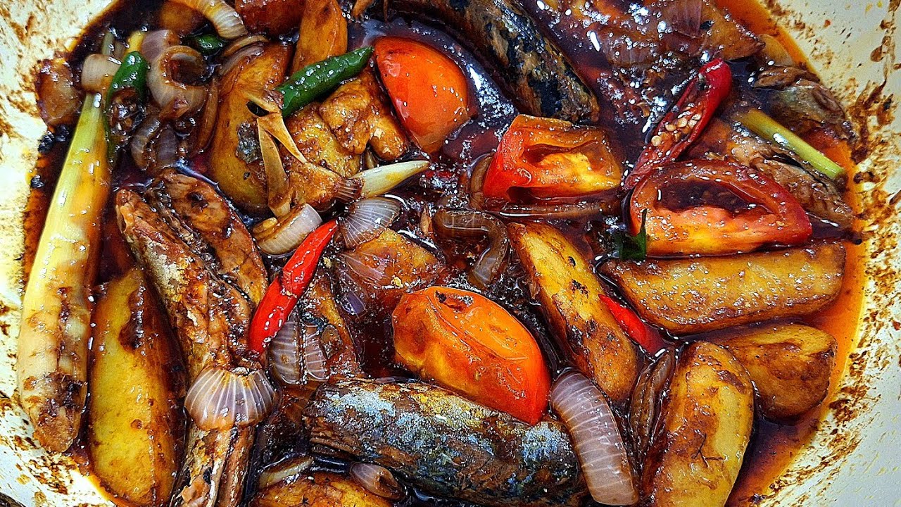 Sardin Goreng Kicap Kentang 😃 Menu Wajib Setiap Bulan Sekali