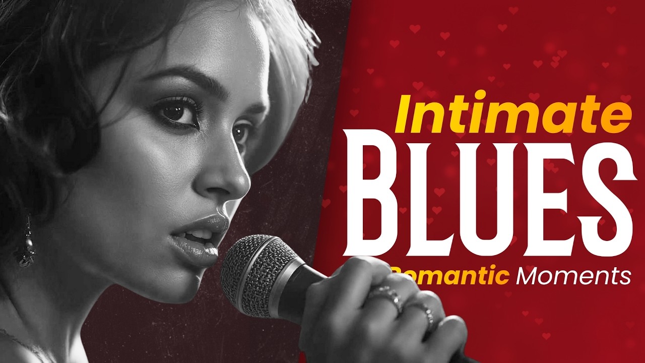🔴 LIVE Intimate Blues Night – Romantic Slow Guitar for Couples in Love