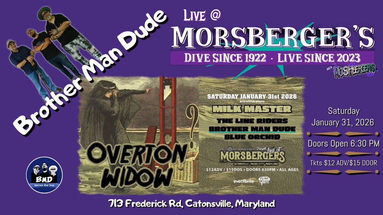 Brother Man Dude @ Morsberger's Tavern