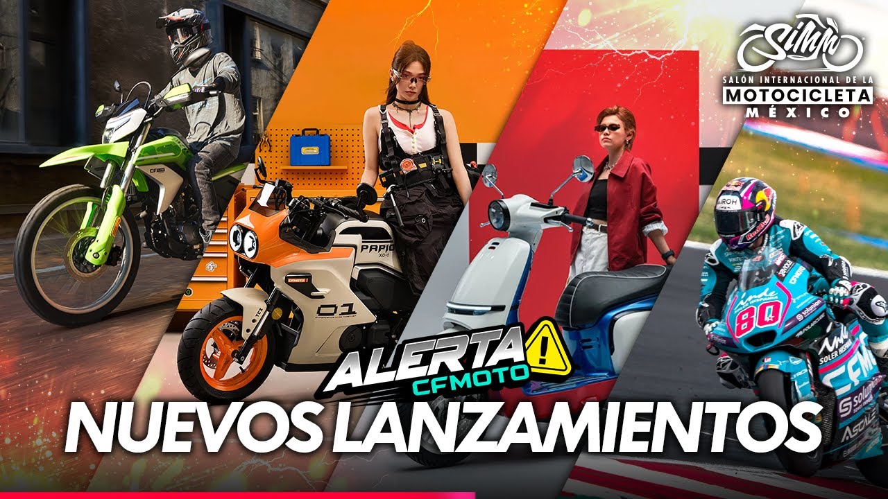 Novedades de Septiembre: CFMOTO RideApp, Lanzamiento 250DUAL, NUEVA PAPIO, 150AURA | CFMOTO México