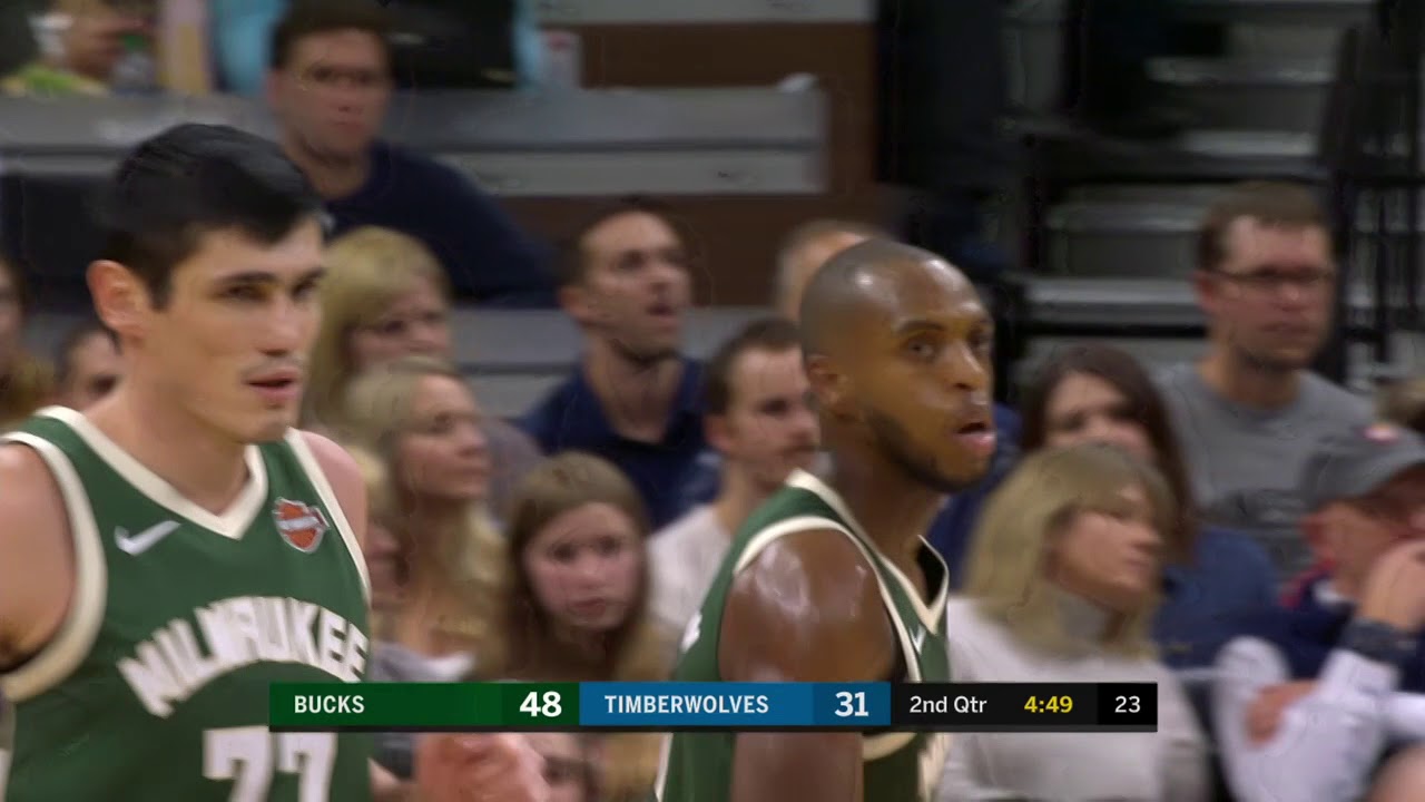 Milwaukee Bucks vs Minnesota Timberwolves | October 26, 2018