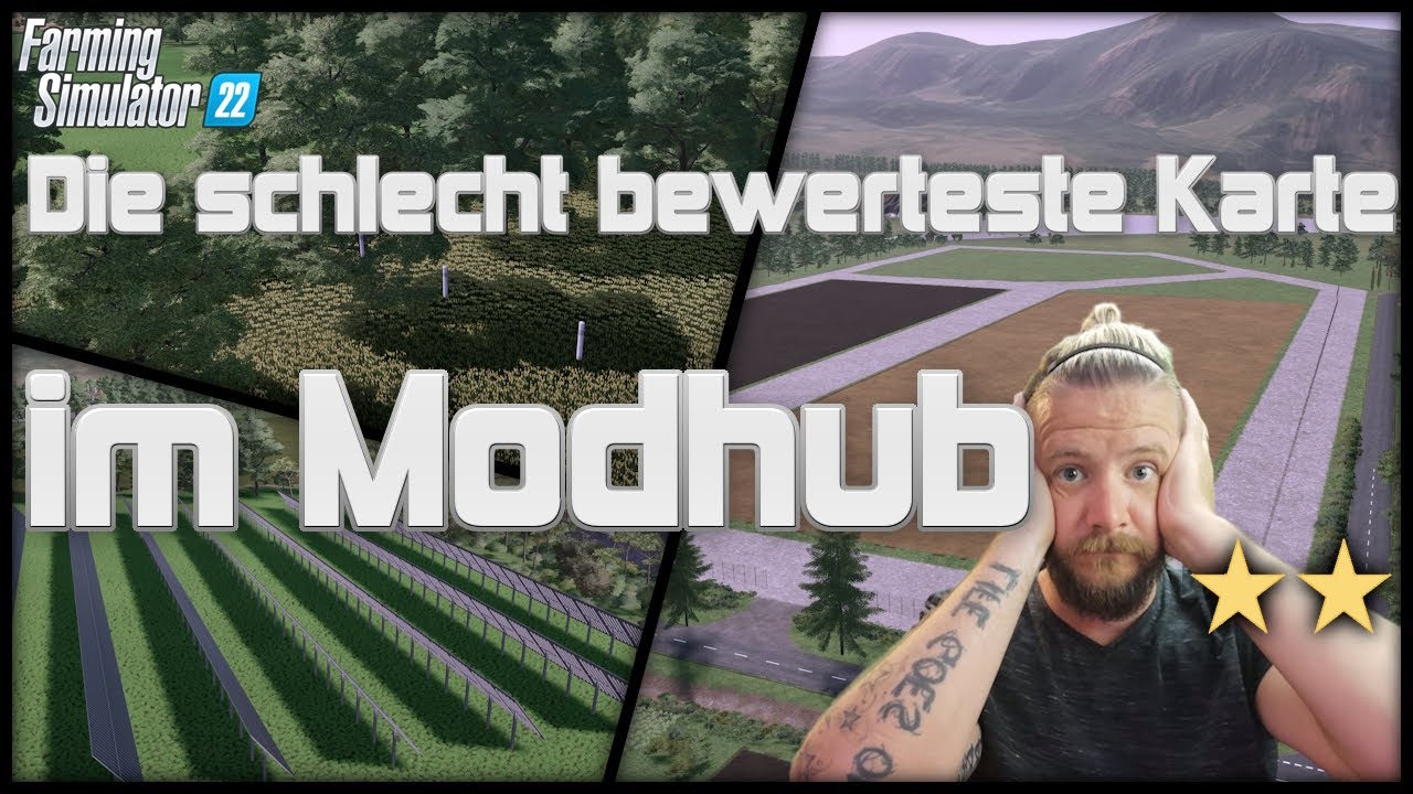 LS22 MAP Reaction - die schlecht bewerteste Karte im Modhub - Wie kann sowas nur passieren ?