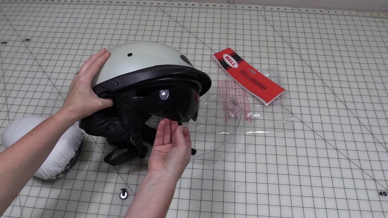 How To Replace The Visor On A Motorcycle Helmet