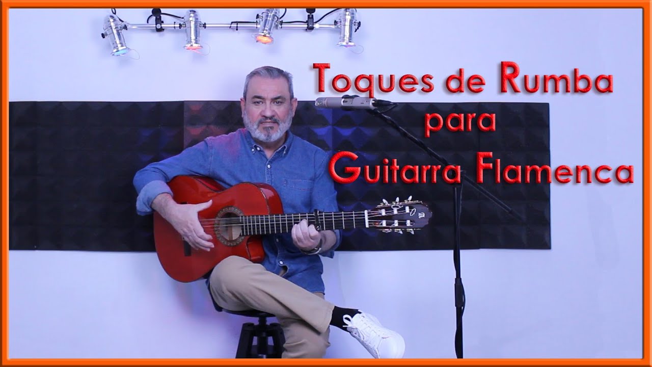 Cuatro toques de rumba para guitarra flamenca.