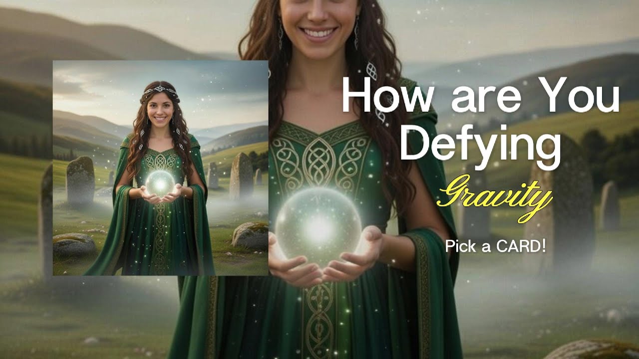 How are YOU Defying Gravity? Pick a CARD. 🔮💎✨♫𓂀🧿❤️🦄𝄞𝄞♪