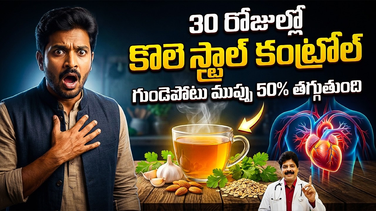 రోజూ ఇవి తింటే గుండెపోటు ముప్పు 50% తగ్గుతుంది! LDL తగ్గించి HDL పెంచే Super Foods for Heart Health