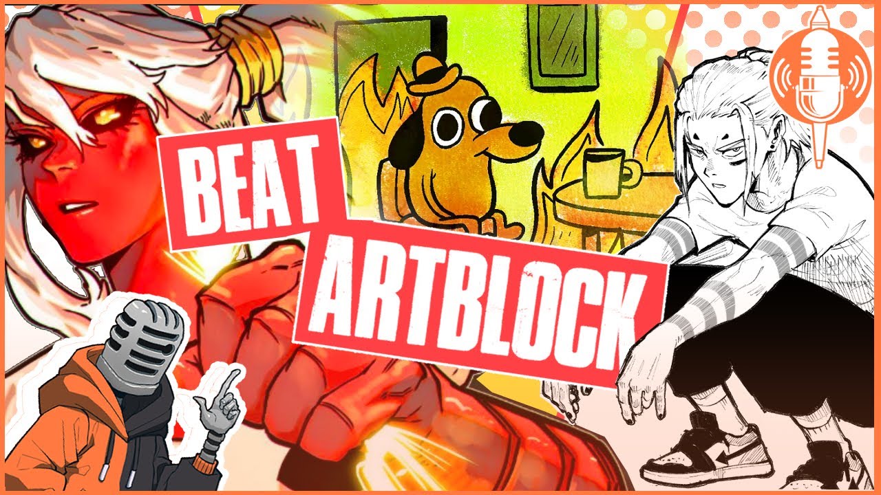 HOW ARTISTS CAN BEAT ART BLOCK | Artcast #4