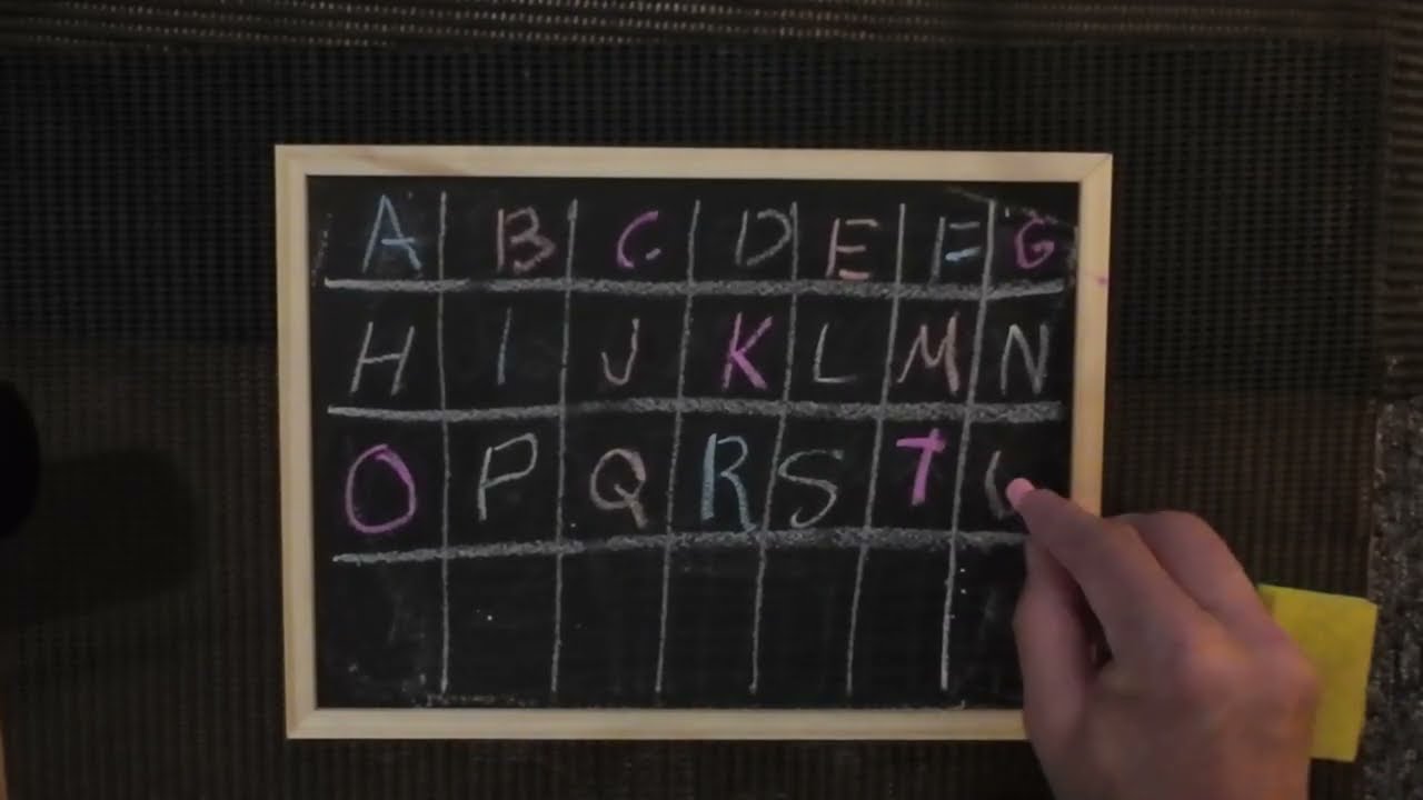 ASMR Chalk Writing on Blackboard – Scratching & Writing Sounds for Focus & Study
