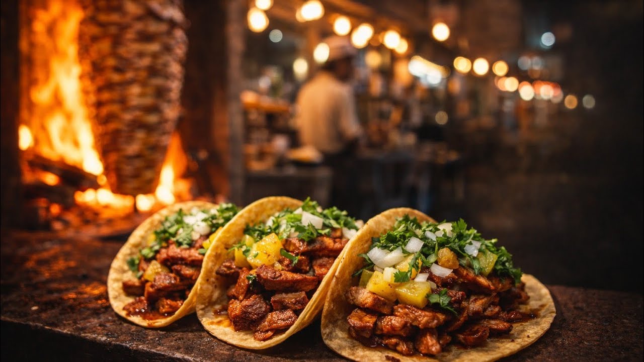 Taco al Pastor 🇲🇽 Historia real, calle y receta casera