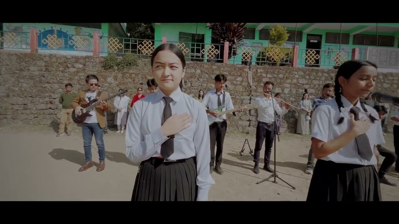 Jaha Bagcha Teesta Rangeet(State Anthem)...जहाँ बग्छ टिस्टा रङ्गित