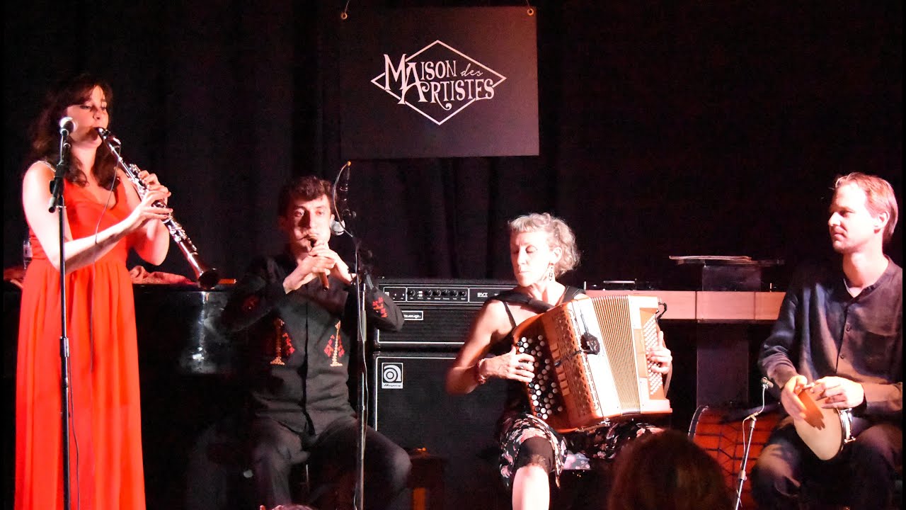 Mahaleb et Arsen Petrosyan à la Maison de Artistes de Chamonix, enregistrement premier album