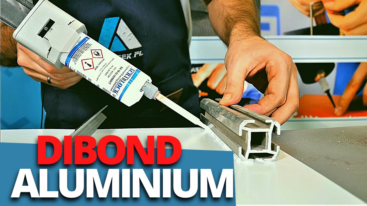 Klej do dibondu i aluminium