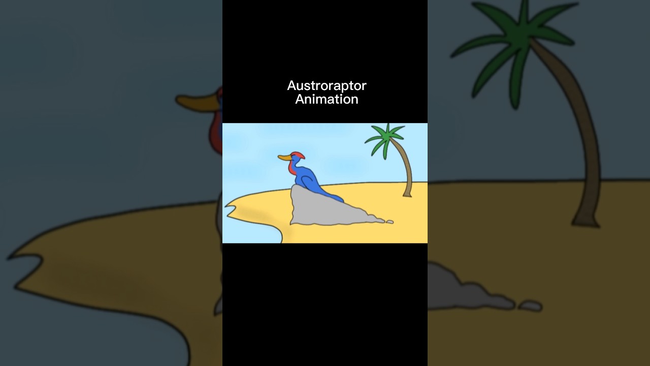 Austroraptor and Pachyrhinosaurus ANIMATION #thecursedisle #theisle #dinosaur