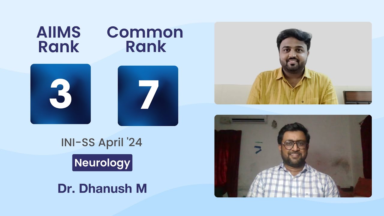 INISS Apr&rsquo;24 Neurology, AML 3, CML 7, Dr. Dhanush M in conversation with Dr. Baishyak Renuji