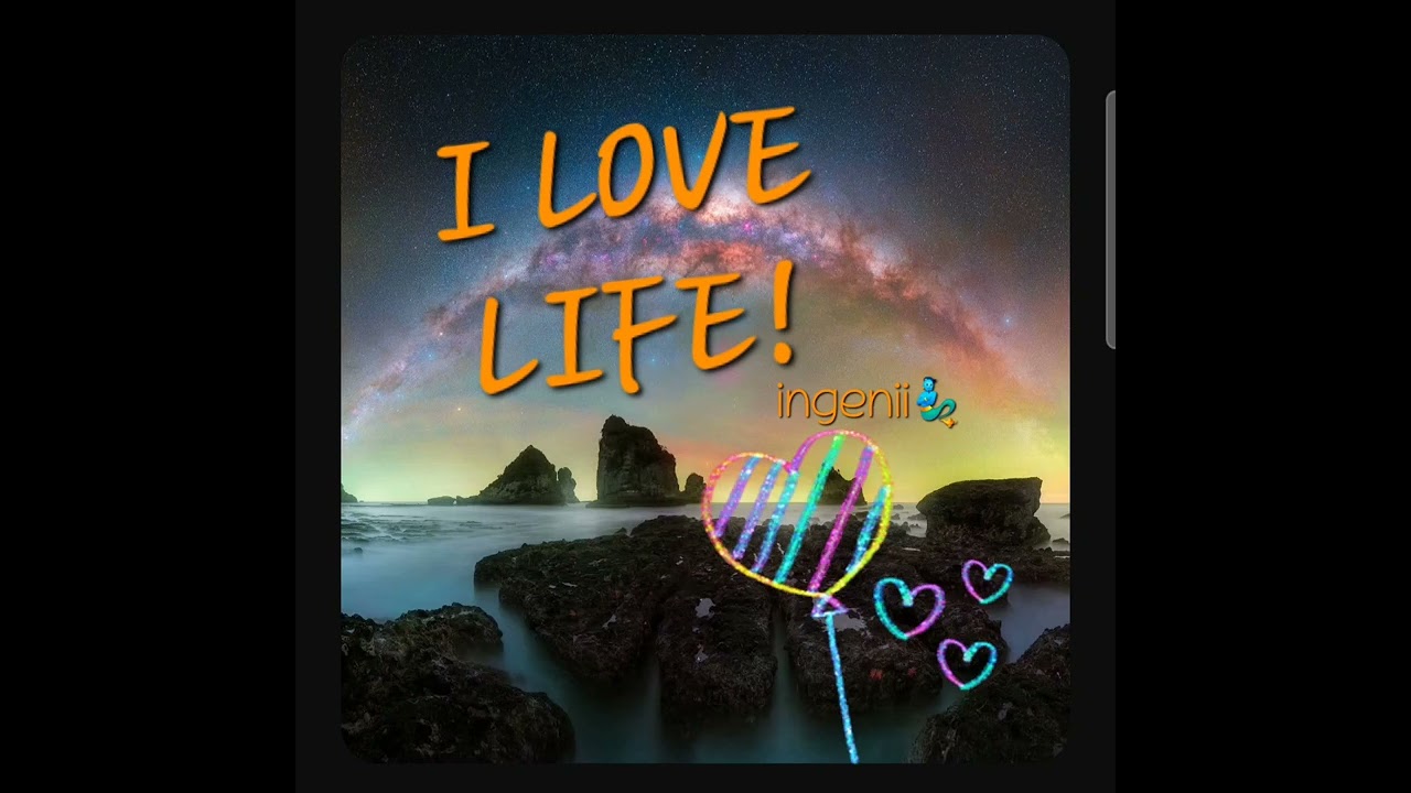 🌻 I LOVE LIFE! 🫴✨️