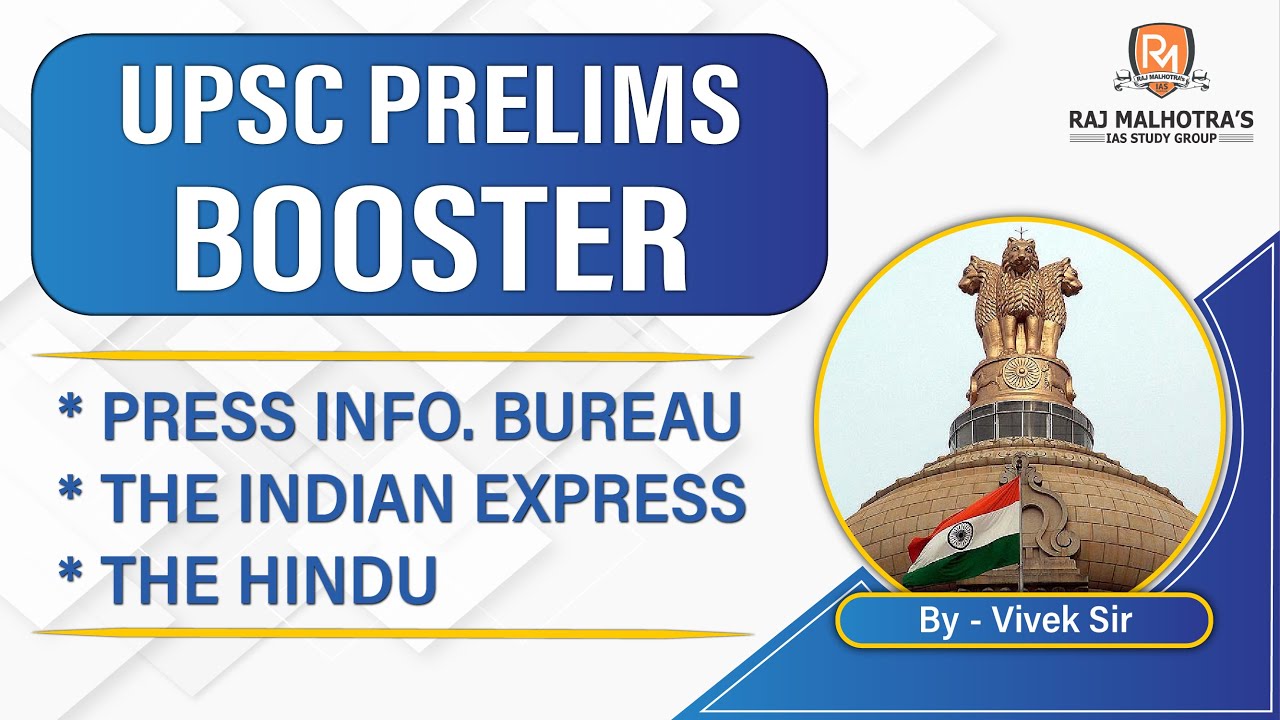 1st June - Prelims Booster - Current Affairs | UPSC | IAS | IAS 2022 (Hindi + English)