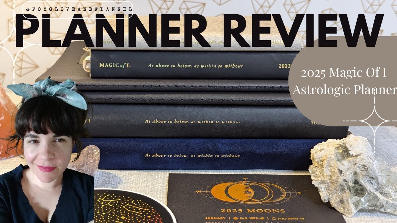 Magic of I 2025 Astrologic Planner Flip Through #planner #astrology #2025planner