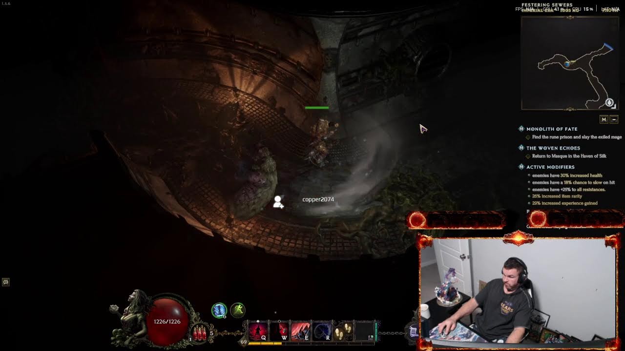 Last Epoch And my hybrid build LMAO