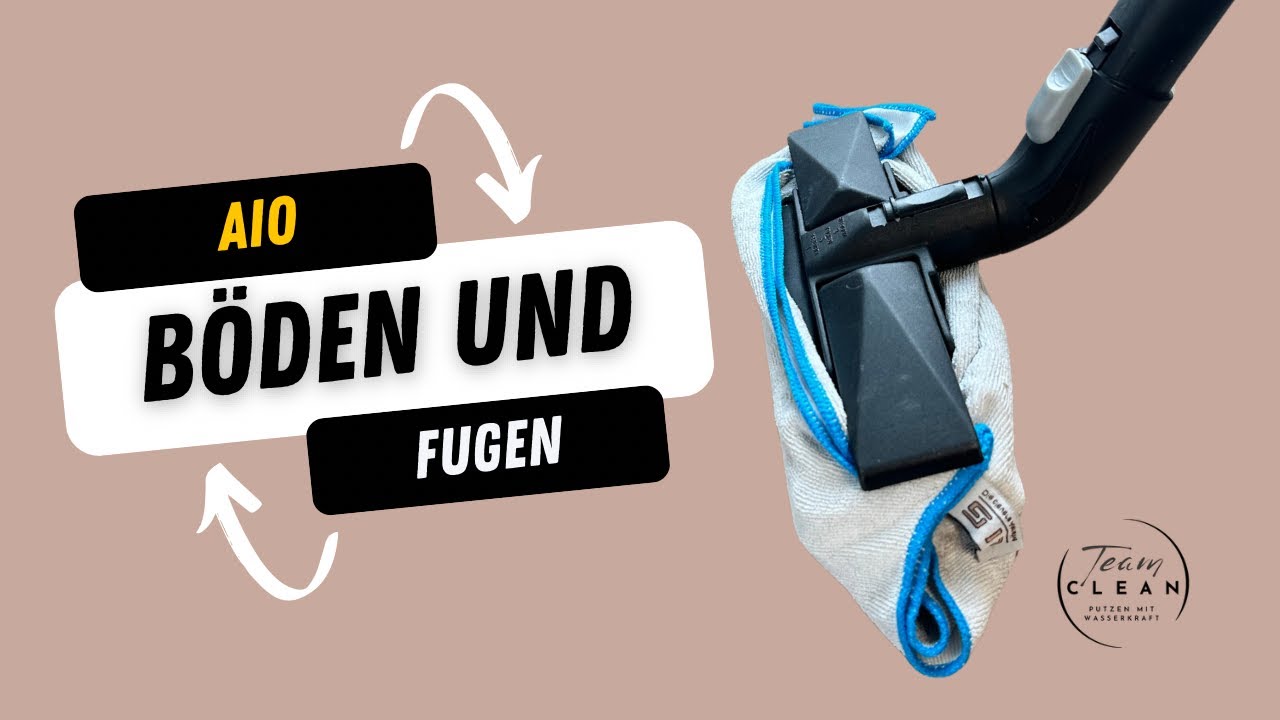 Böden & Fugen reinigen mit dem AIO – einfach, gründlich & schonend