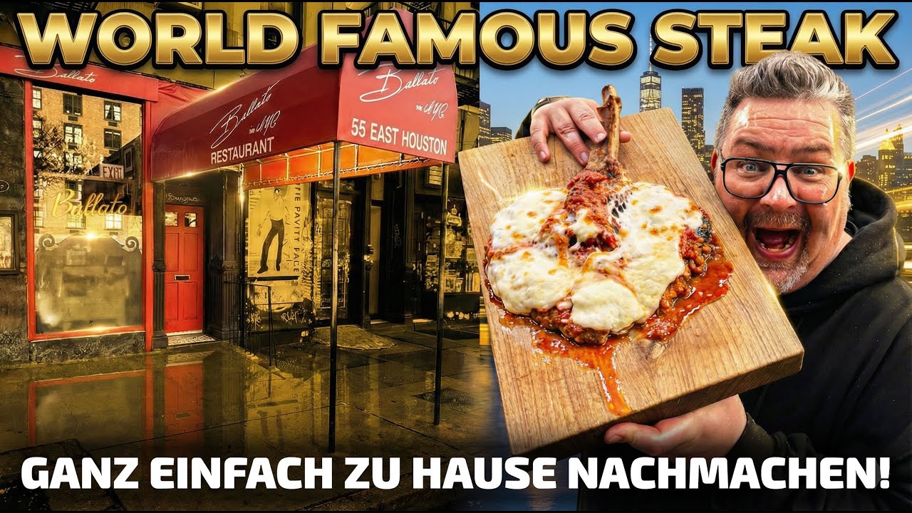 DAS DARF KEIN ITALINIER SEHEN! Paniertes Riesen Schnitzel aus New York wie bei Mission Restaurant
