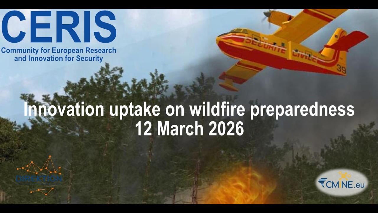 CERIS Innovation Uptake on Wildfire Preparedness - Session 1