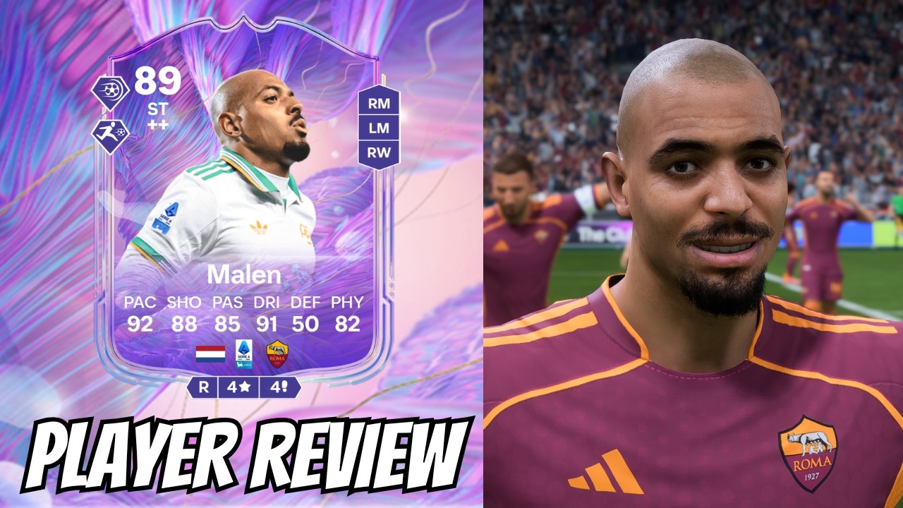 МОЩНЫЙ УДАР!💥 89 ОБЗОР ИГРОКА FANTASY FC Malen EA FC 26