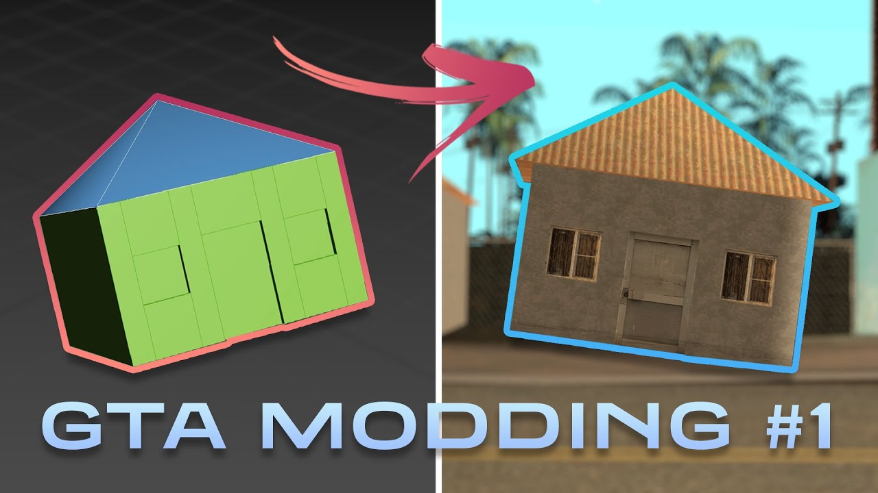 Cum sa bagi un model 3D in GTA San Andreas | GTA Modding #1