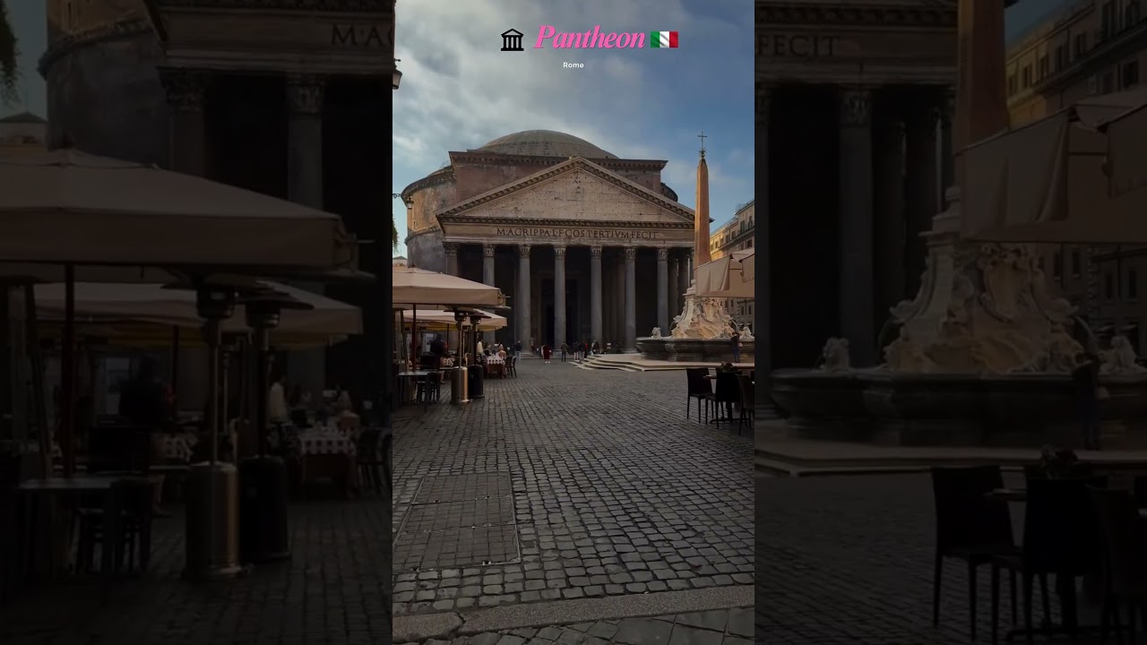 🏛 Pantheon Rome &ndash; The Eternal Temple of the Gods 🇮🇹 #italy #travel