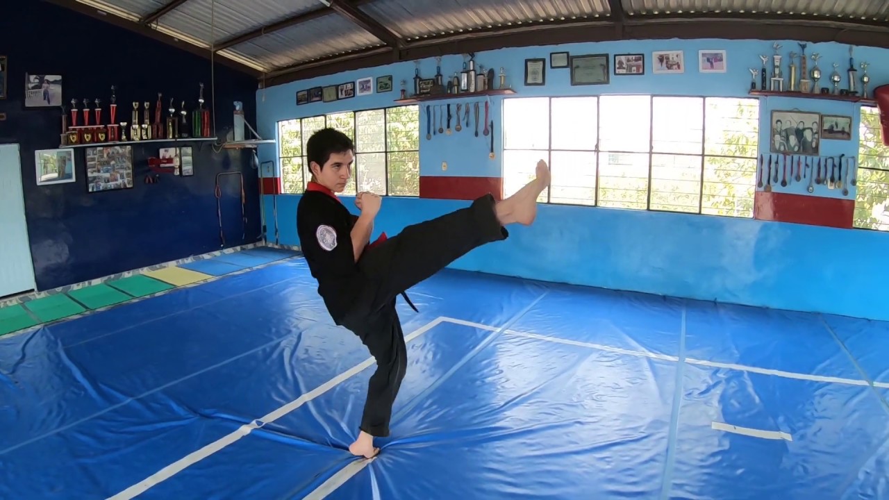 Combinaciones de patadas 1-8 Defensa personal Artes marciales Lima Lama