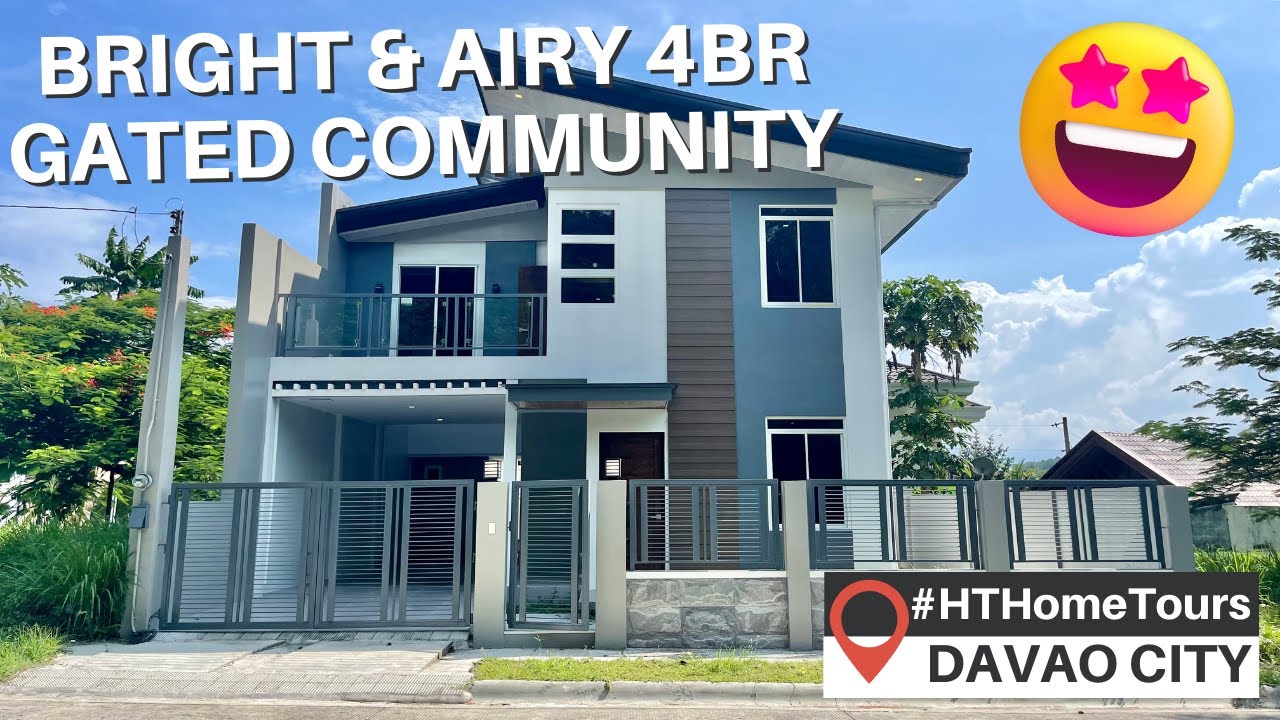 Brand New Modern House and Lot for Sale in Matina, Davao City, Philippines | HT HOME TOURS