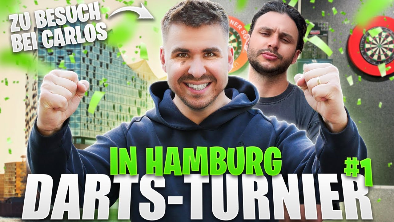 WILDES WOCHENENDE BEI CARLOS 💯 HAMBURG DART VLOG #1 🎯🔥
