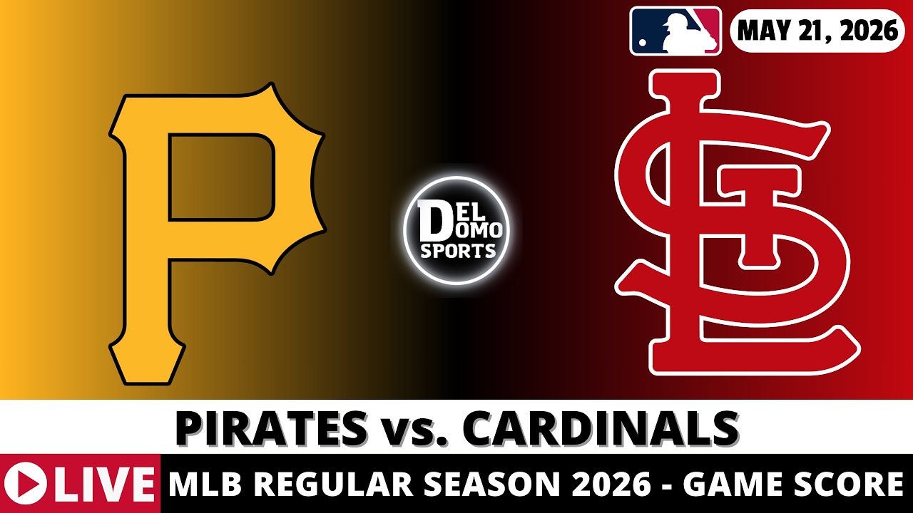 PITTSBURGH PIRATES VS ST LOUIS CARDINALS ⚾️ MLB Game Score Radio Play-by-Play