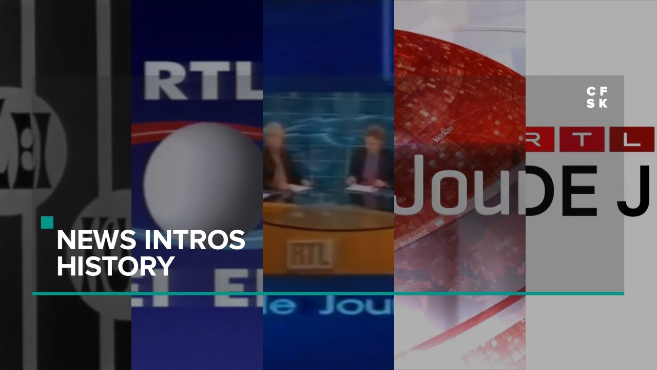 RTL De Journal Intros History since 1969