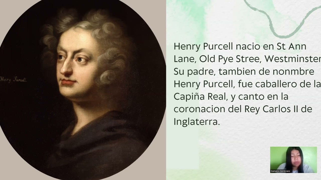 Nace Henry Purcell notable compositor Ingles