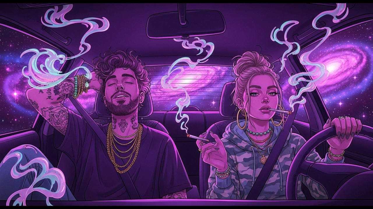 “Smoke & Silence” Playlist — 420 Vibe Music | Chill Rap • Bluesy Hip-Hop • Stoner Mood
